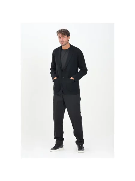 Spodnie Armani Exchange ze stretchu czarne
