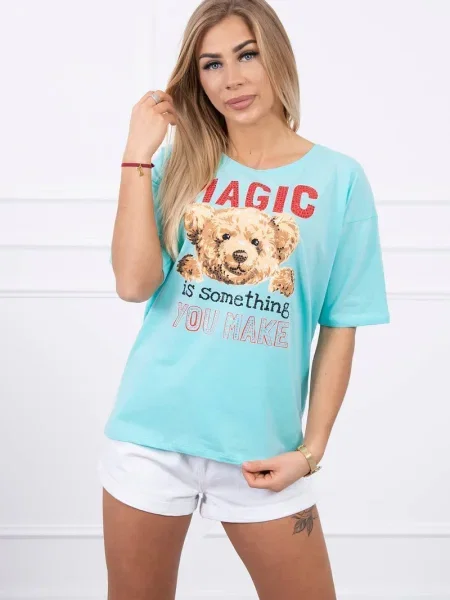Bluză Kesi cu imagine