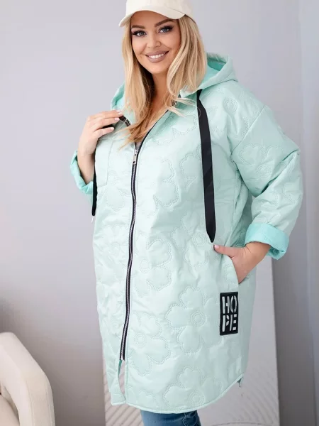 Jakna Kesi Włoski s kapuljačom crna