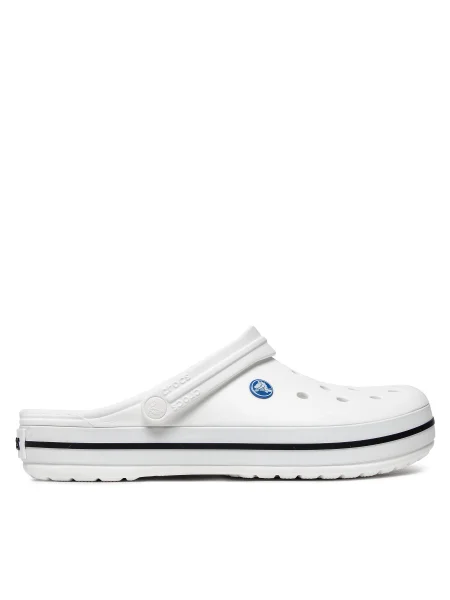Crocs Șlapi Crocband alb