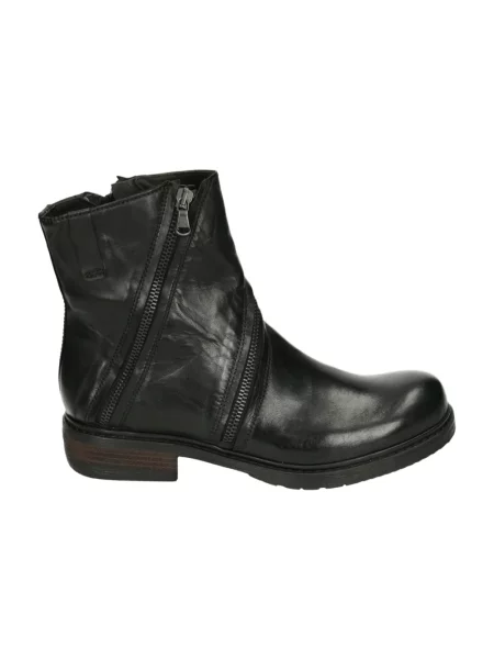 Buty do kostki J.p. David skórzane czarne