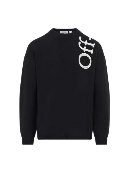 Sweter Off-white wełniany biały
