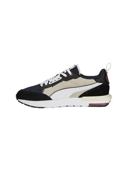 Pantofi Puma de catifea cord negru