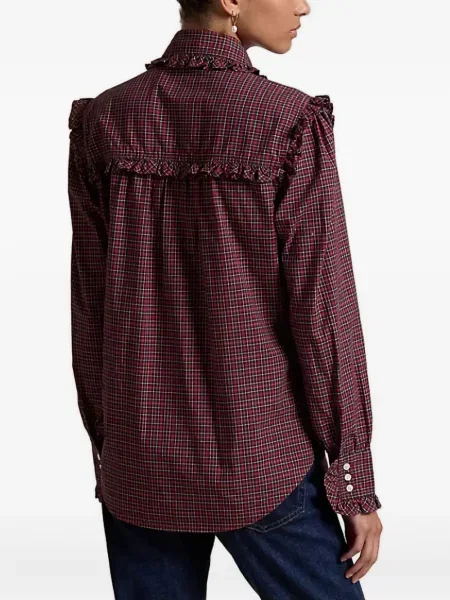 Boxeri Polo Ralph Lauren plisat cu broderie din piele gri