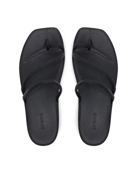 Crocs Japonki Miami Toe Loop Sandal czarny