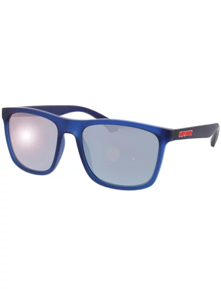 Okulary przeciwsłoneczne Superdry niebieskie