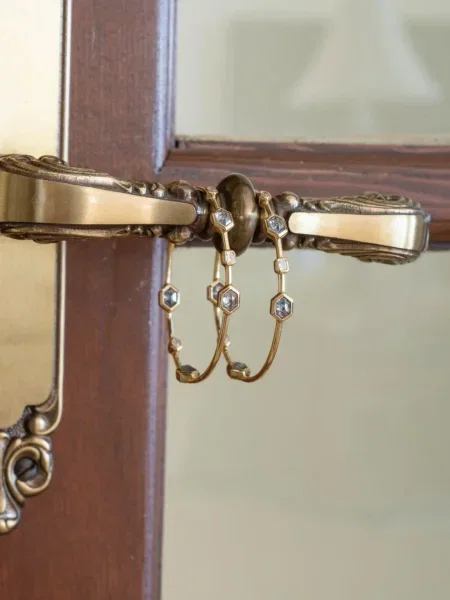 Kolczyki Nimo With Love żółte