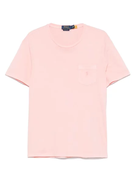 Polo Polo Ralph Lauren cu broderie roz