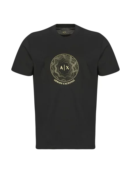ARMANI EXCHANGE Majica zlata črna