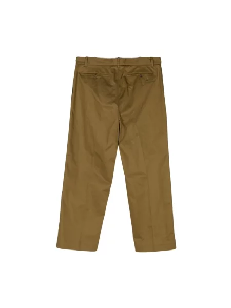 Spodnie Maison Kitsune zielone