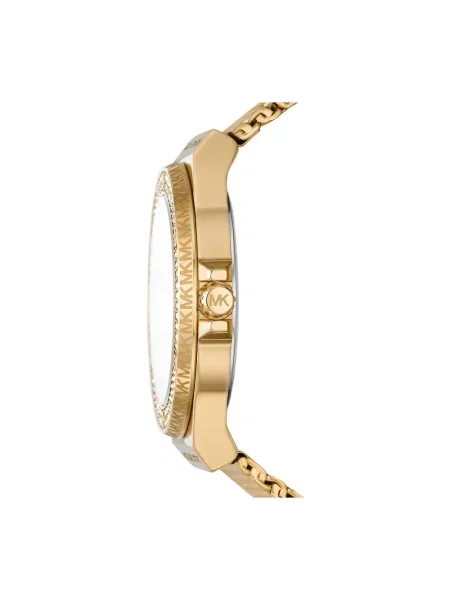 Lniany zegarek Michael Kors żółty