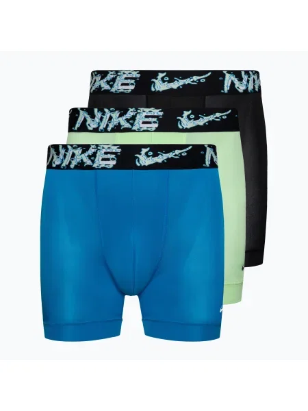 Nike priliehavé boxerky pánske zelená