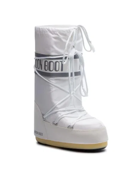 Cizme Moon Boot alb