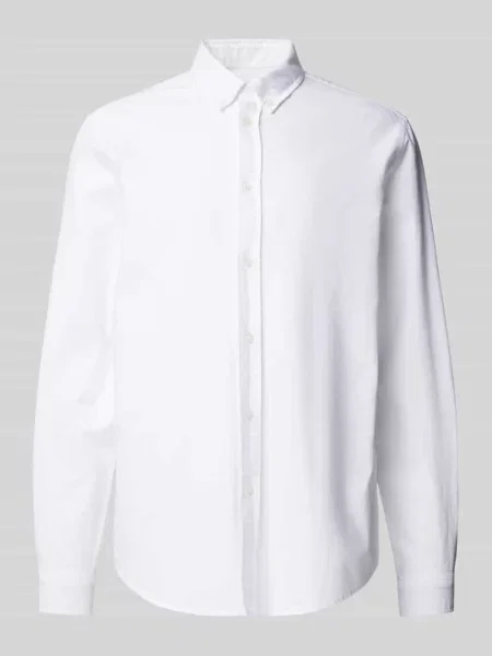 Koszula casualowa o kroju regular fit z kołnierzykiem typu button down model ‘SALIAM’ Samsøe & Samsøe biała