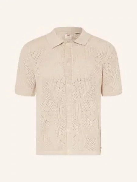 Levi's® Pletená Košile Standard Fit béžová