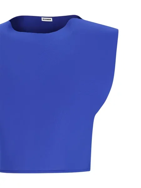 Top Jil Sander albastru