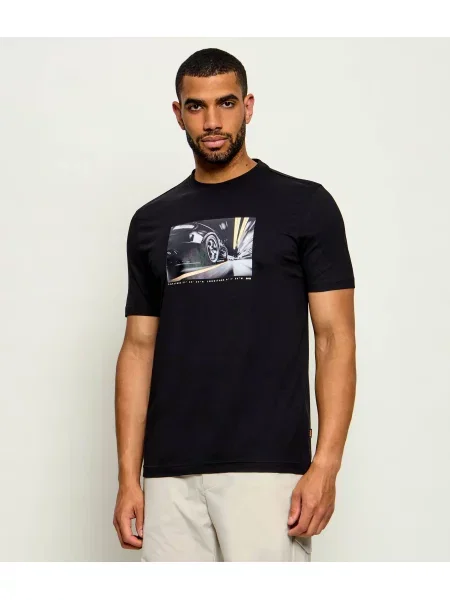 BOSS ORANGE Tricou Te_Motors negru