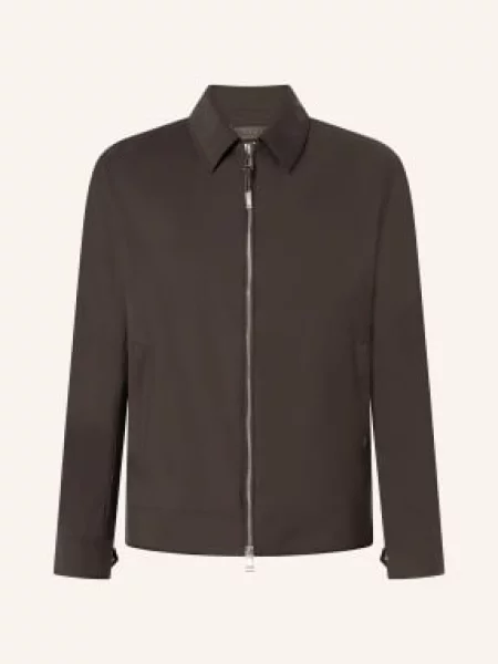 Windsor. Bunda Attilio tmavě hnědá