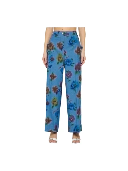 Spodnie Moschino czerwone