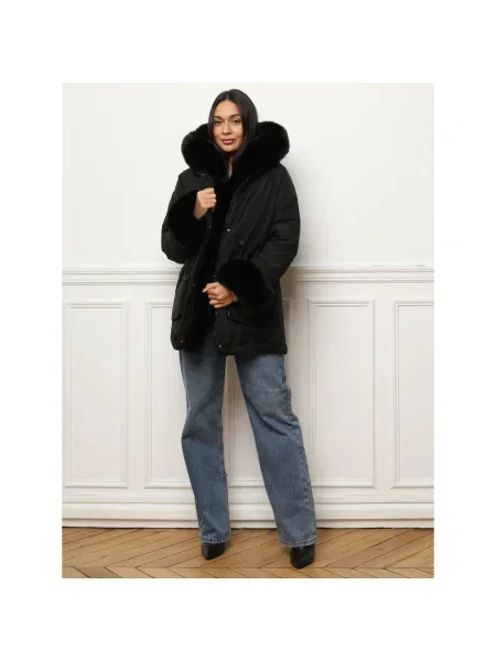 Palton La Modeuse negru
