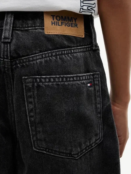 Tommy Hilfiger дънки barrel за деца BARREL черно