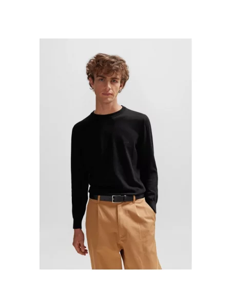 Sweter Boss czarny