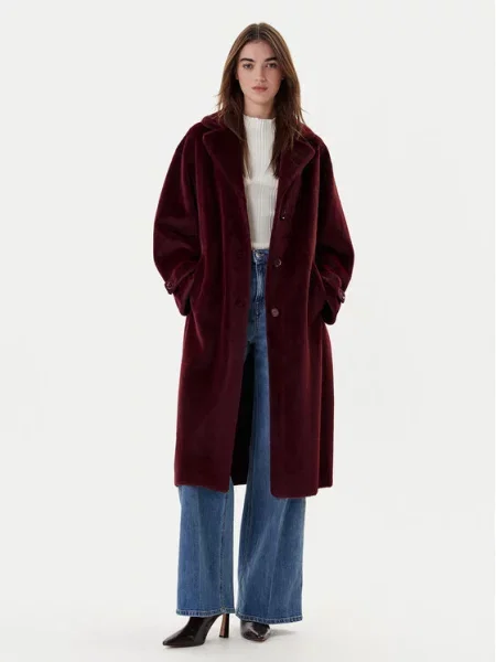 Шуба Dixie бордовая