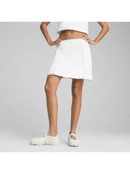 Puma Spódnica trapezowa Dare To biały