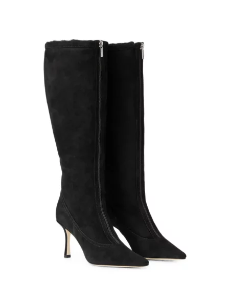 Botine Jimmy Choo din piele de căprioară negru