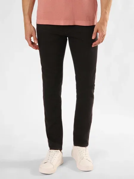 Jack & Jones Dżinsy Glenn Mężczyźni jednolity czarny