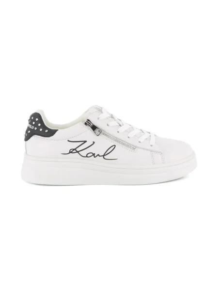 Sneakersy dziecięce Karl Lagerfeld białe