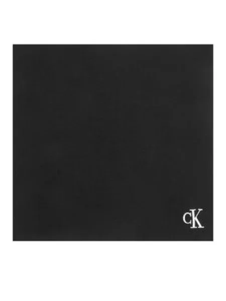 Calvin Klein Šalikas Fine Juoda balta