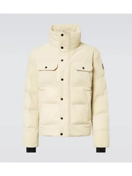 Geacă Fusalp de catifea cord alb