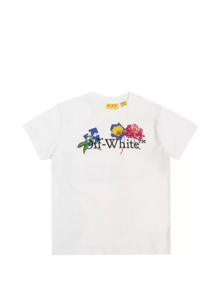 Koszulka dziecięca Off-white biała