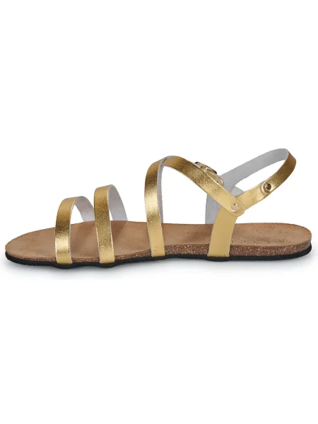 Pantofi Casual Attitude casual auriu