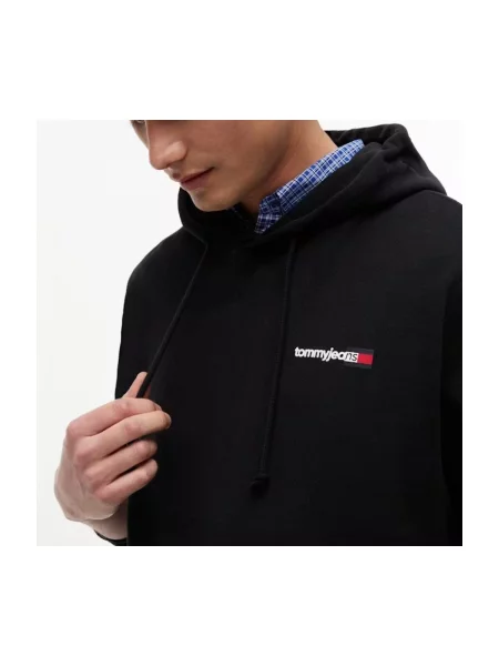 Geacă de blugi Tommy Hilfiger negru