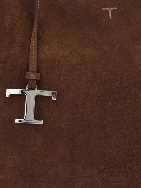 Szarvasbőr kézitáska Tod's barna