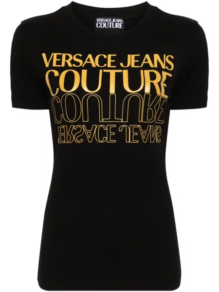 Tricou Versace Jeans Couture negru