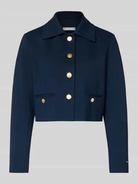 Krótka marynarka Tommy Hilfiger granatowa
