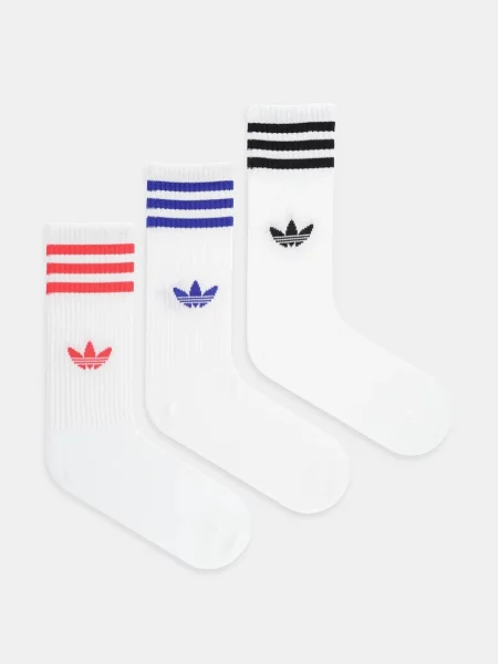 Чорапи adidas Originals 3 чифта бяло