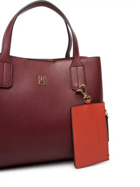 TOMMY HILFIGER Pirkinių krepšys rusva ruda