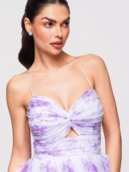 Rochie de seară Edoti alb