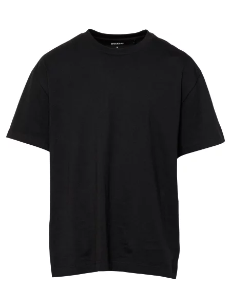 WEEKDAY Tričko černá