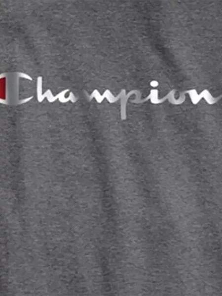 Tricou Champion cu imagine gri