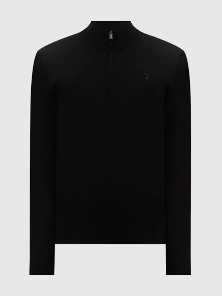 Светр з вовни Trussardi чорний