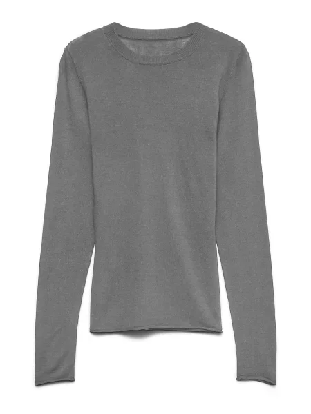 VERO MODA Sveter VMKamile' sivá