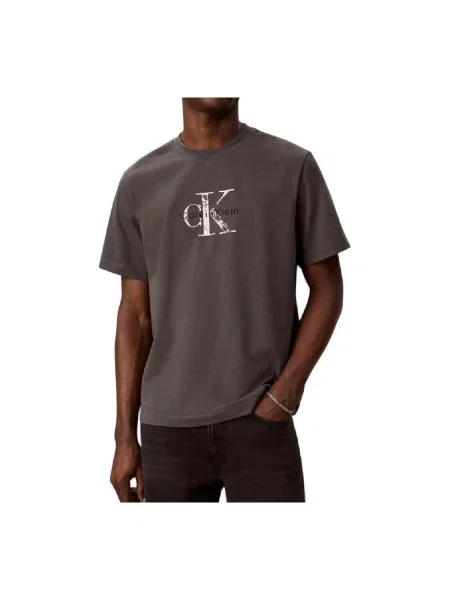 Tričko Calvin Klein Jeans sivá
