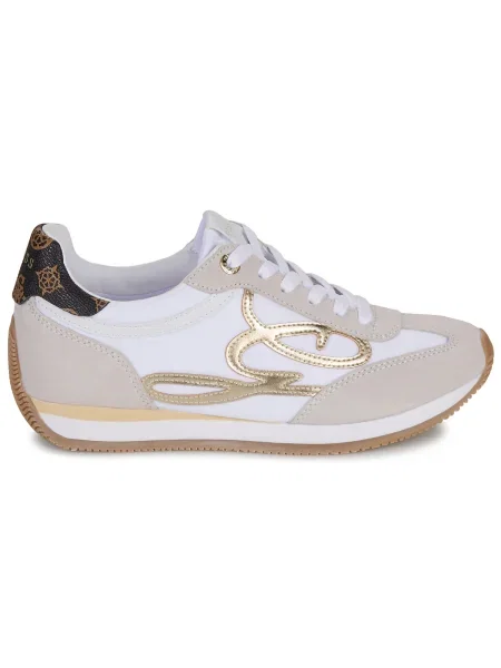 Sneakerși Guess alb