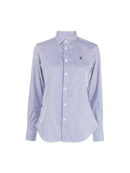 Koszula Ralph Lauren w paski niebieska
