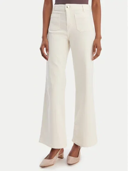 Marella Hlače iz tkanine Baschi Écru
